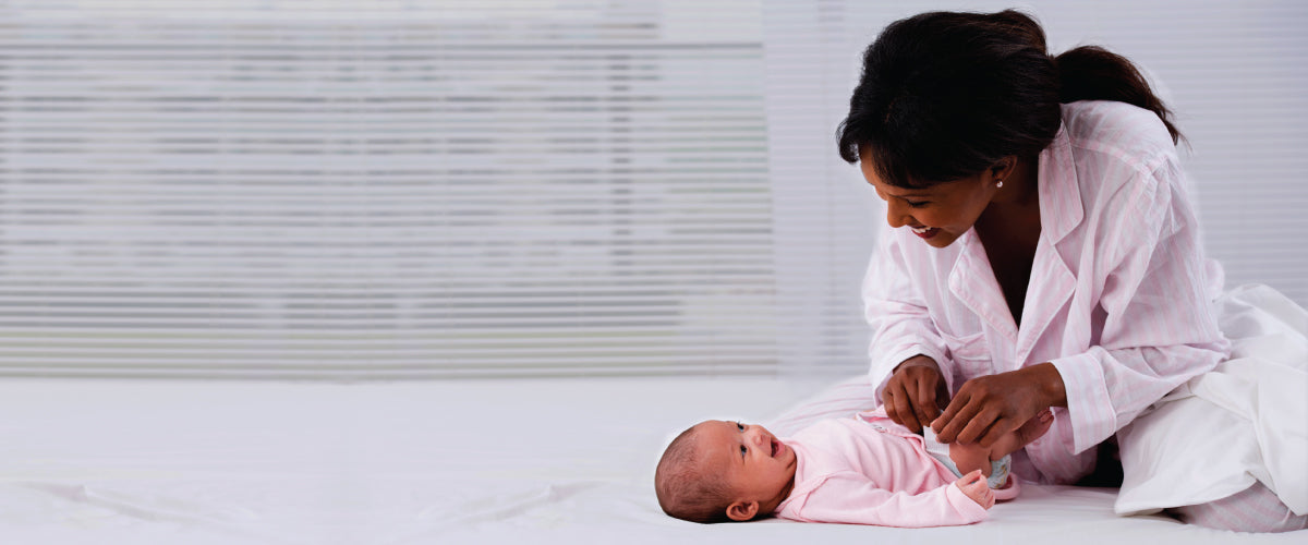 changing a babies nappy