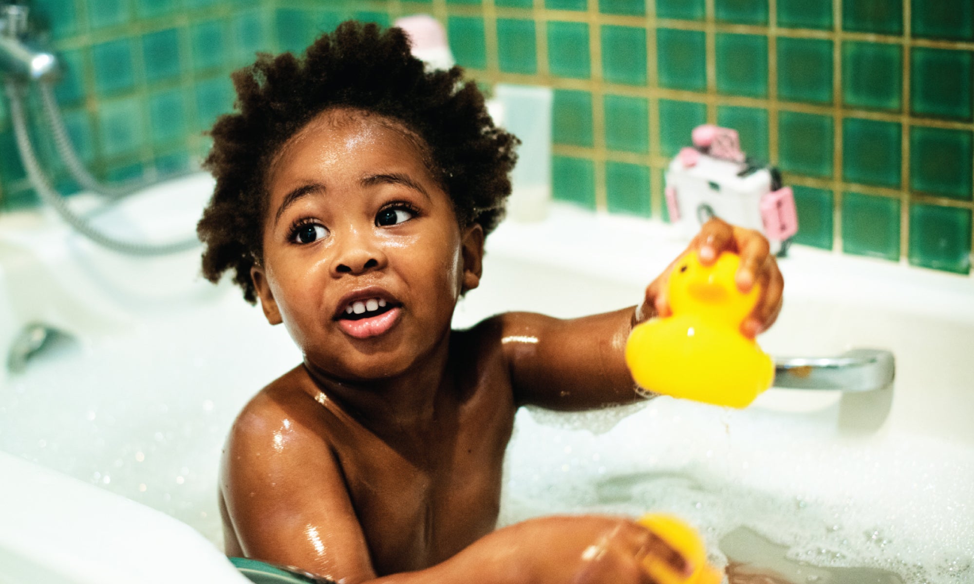 Why Bubble Baths Aren't Great For Babies With Eczema