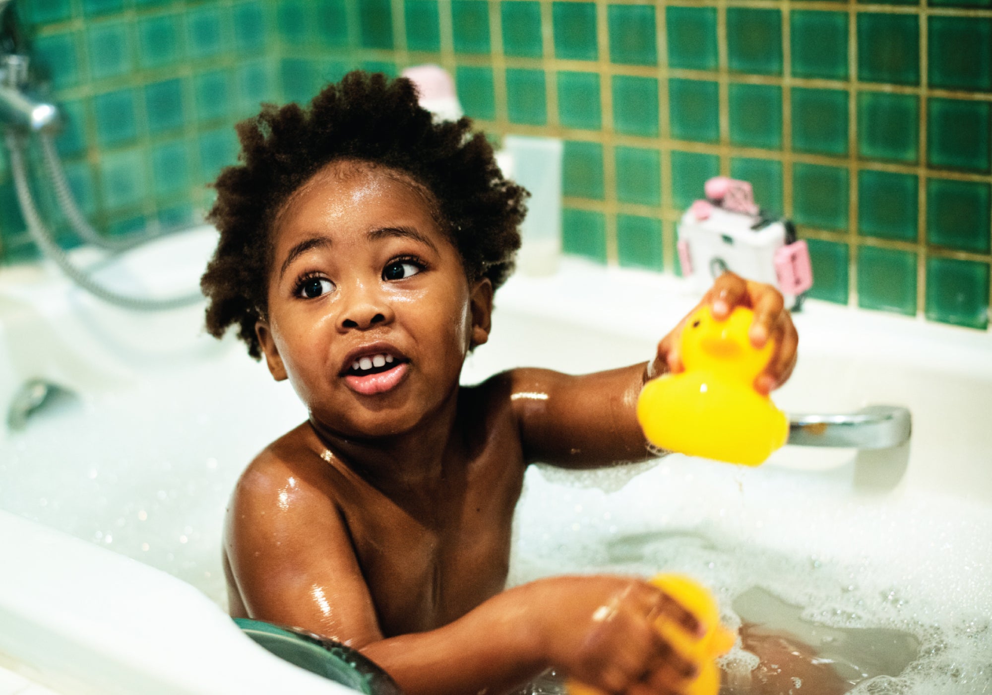 Why Bubble Baths Aren't Great For Babies With Eczema