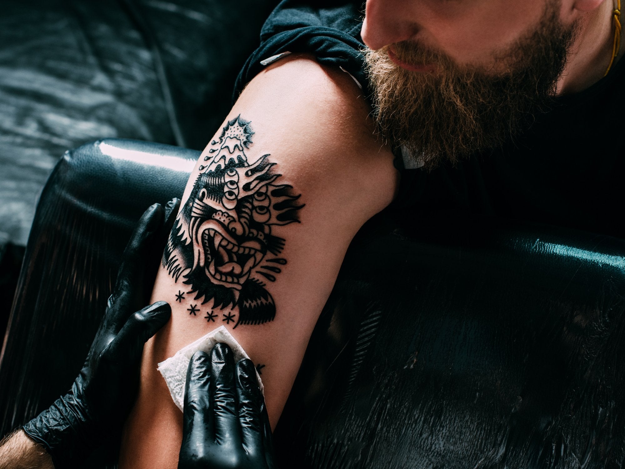 Back Tattoo After Healing | Tattoos, Faded tattoo, Get a tattoo